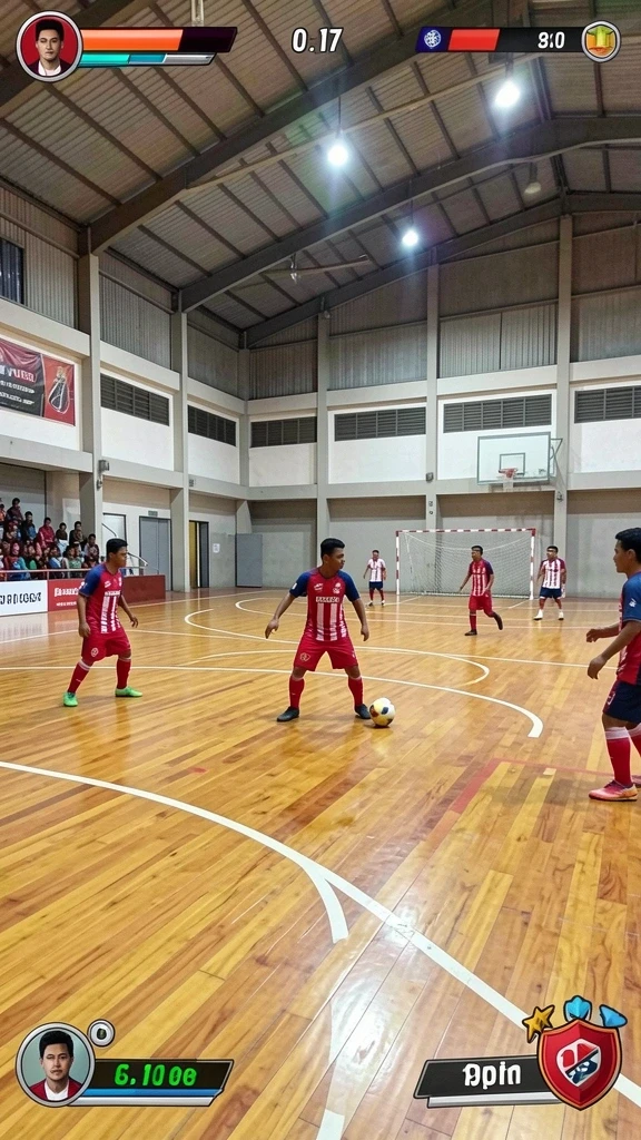 Interaksi karakter yang menarik dan penuh cerita.