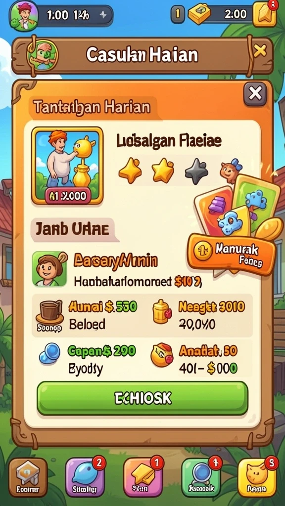 Tampilan antarmuka yang menarik dan mudah dinavigasi.