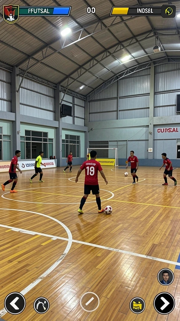 Tampilan layar utama yang interaktif dan menarik.