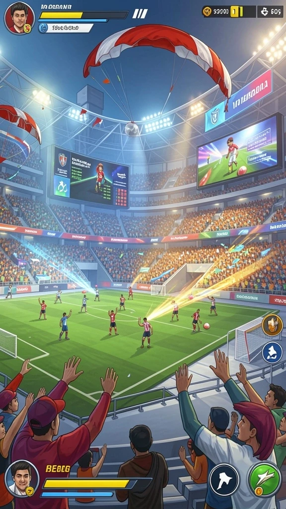 Fitur kompetisi yang mengasyikkan dengan leaderboard.
