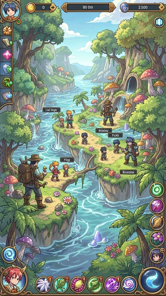 Tangkapan layar ini menunjukkan mode multiplayer yang seru.