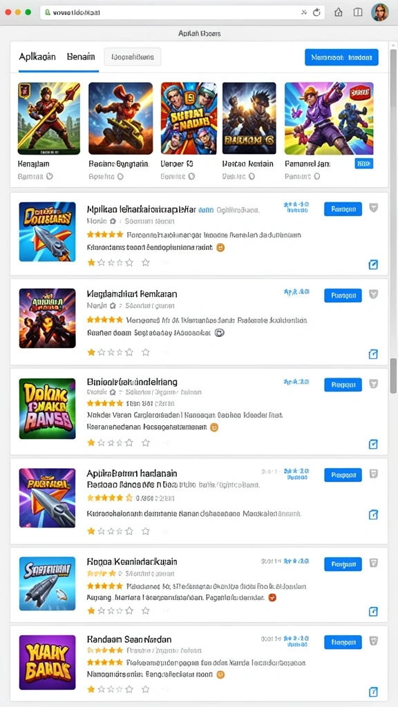 Screenshot memperlihatkan salah satu level dengan grafis yang menawan.