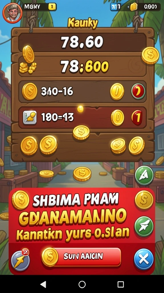 Gameplay interaktif yang mengedukasi pengguna tentang layanan BPJS.