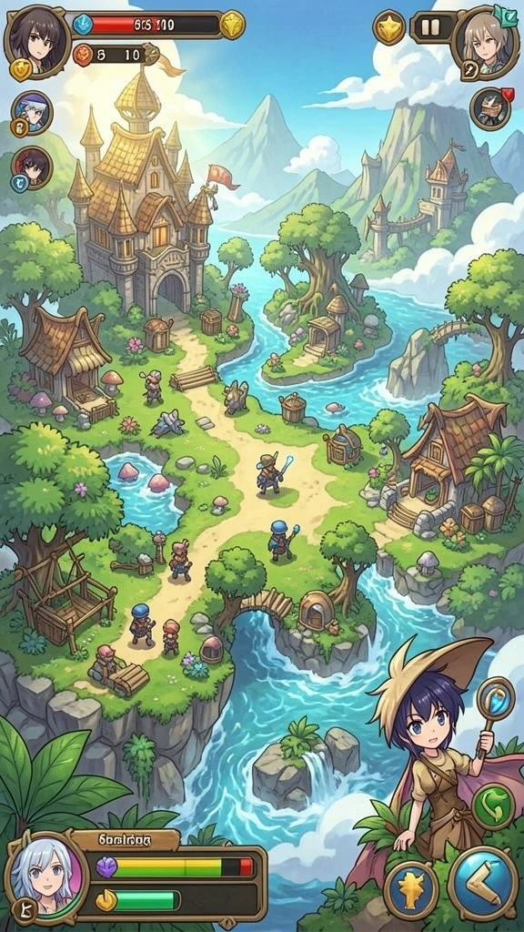 Mode multiplayer yang seru dan kompetitif.