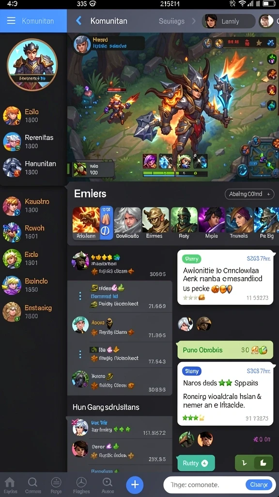 Screenshot menunjukkan berbagai reward yang bisa didapatkan pemain.