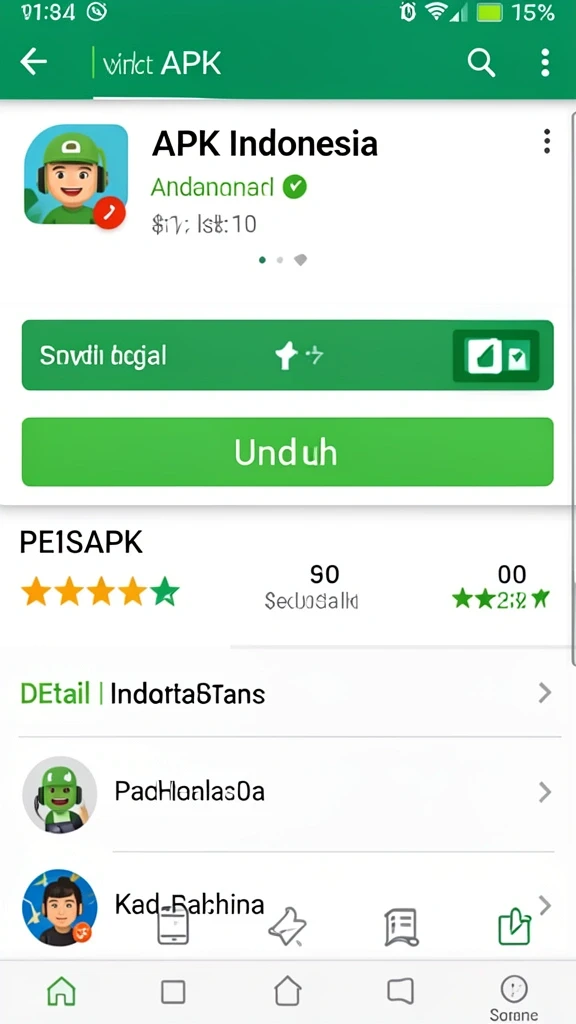 Beragam karakter kustomisasi yang dapat dipilih.