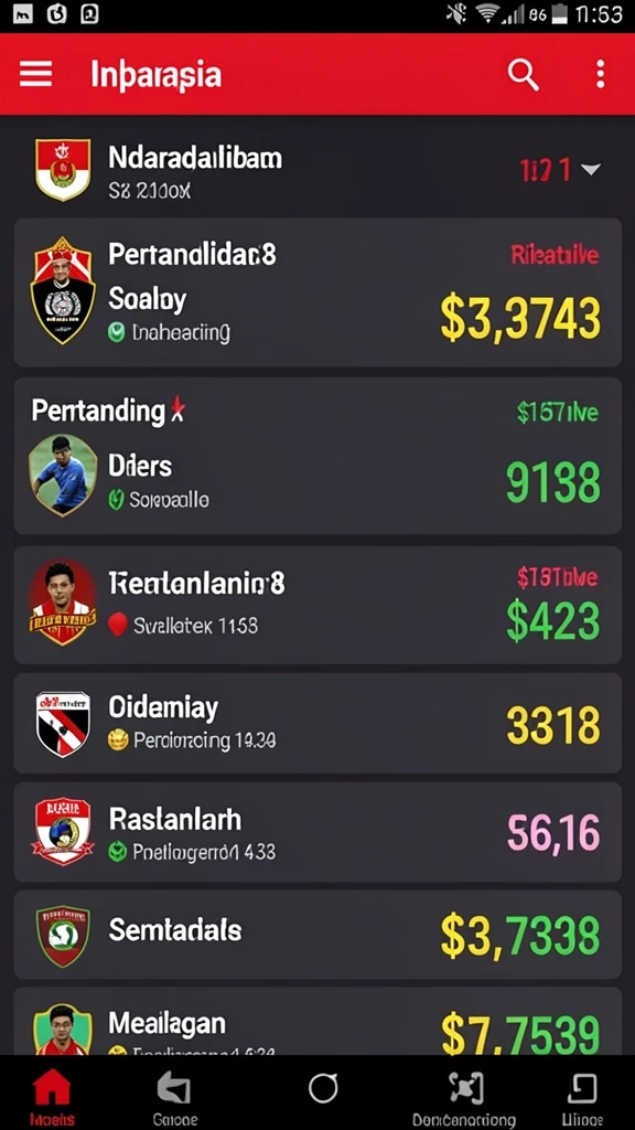 Tampilan antarmuka DIAMOND138 yang intuitif dan menarik.