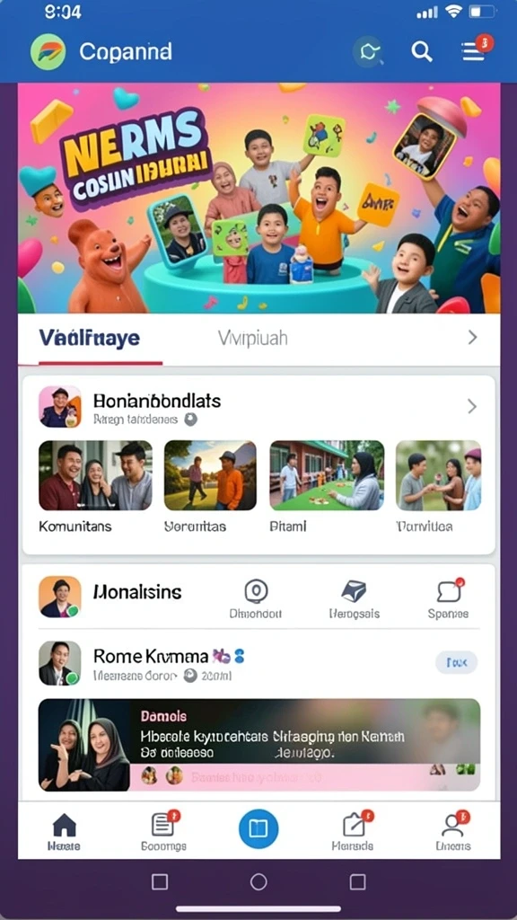 Varian mode permainan yang seru dan menantang.