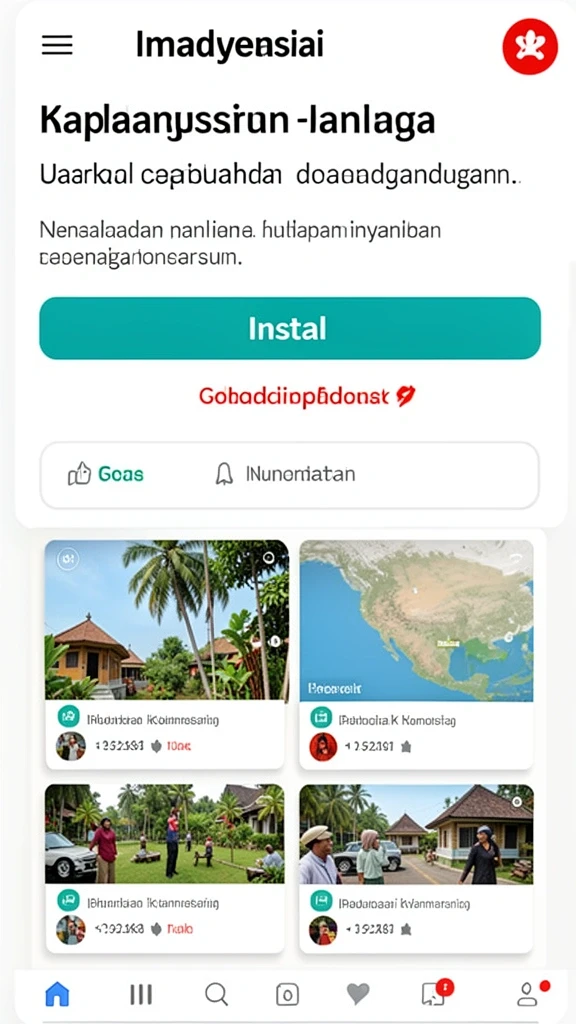 Tampilan antarmuka yang menarik dan mudah dinavigasi.