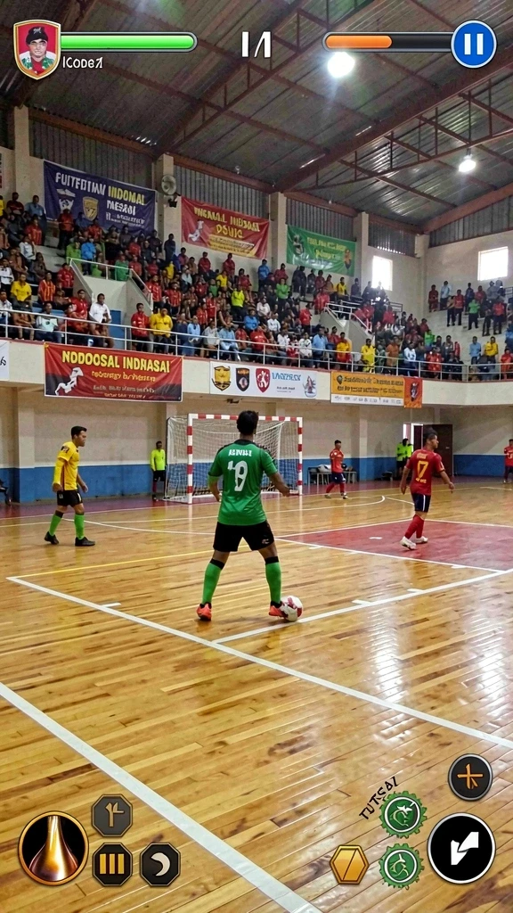 Tampilan antarmuka FORWIN77 yang menarik dan intuitif.