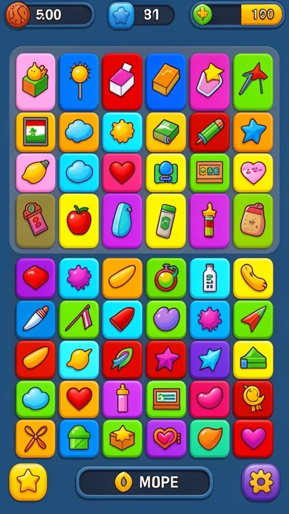 Screen shot dari salah satu mesin slot dengan tema unik.