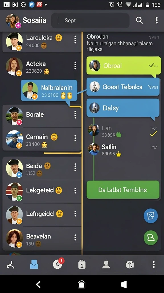 Tangkapan layar menunjukkan momen seru dalam petualangan KA789.
