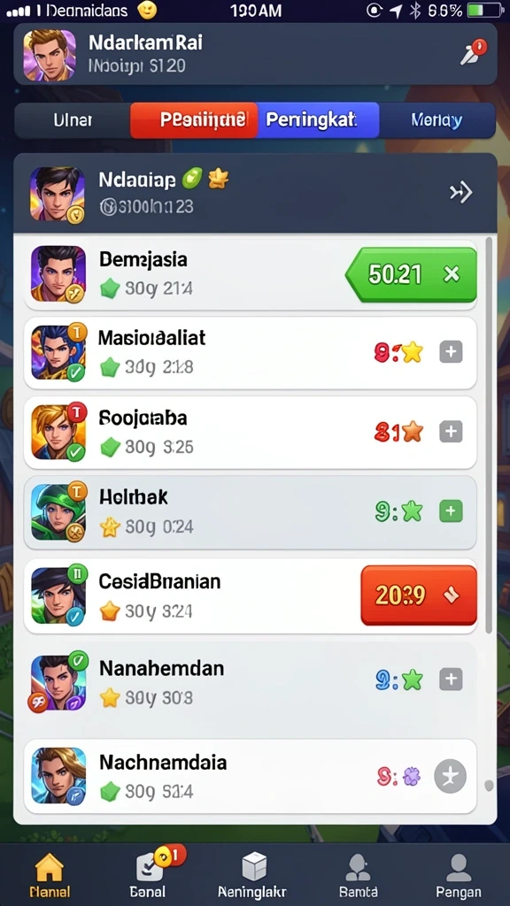 Mode multiplayer yang seru.