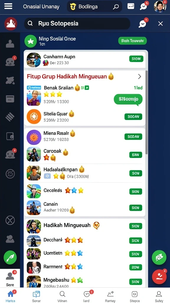 Tampilan antarmuka LABA777 yang menarik dan mudah digunakan.