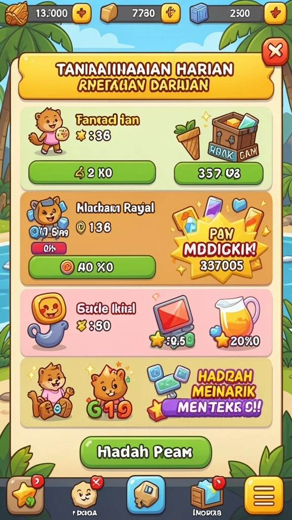 Tangkapan layar menggambarkan interaksi dalam mode multiplayer.