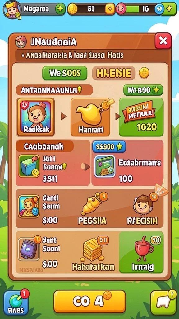Level baru yang menantang dan menyenangkan.