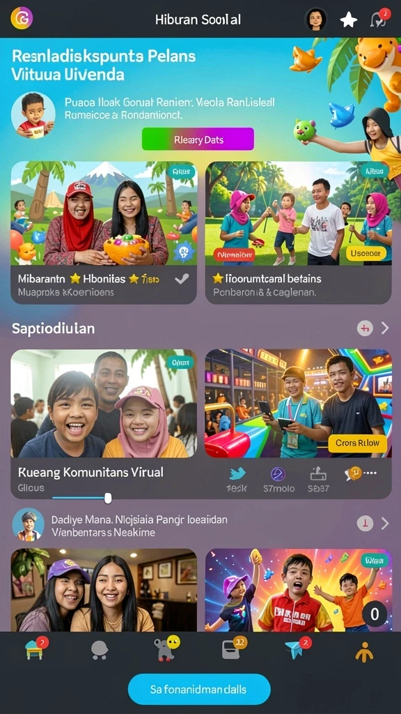 Tampilan antarmuka yang mudah digunakan dan user-friendly.