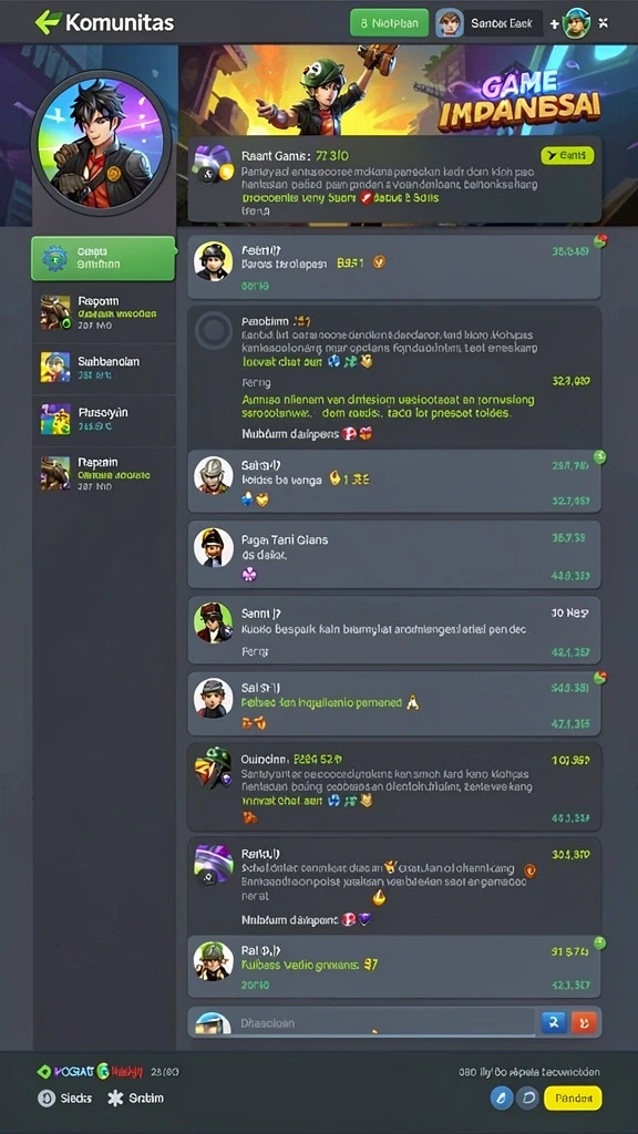 Tangkapan layar kedua menunjukkan pemandangan indah dari kerajaan dalam game.