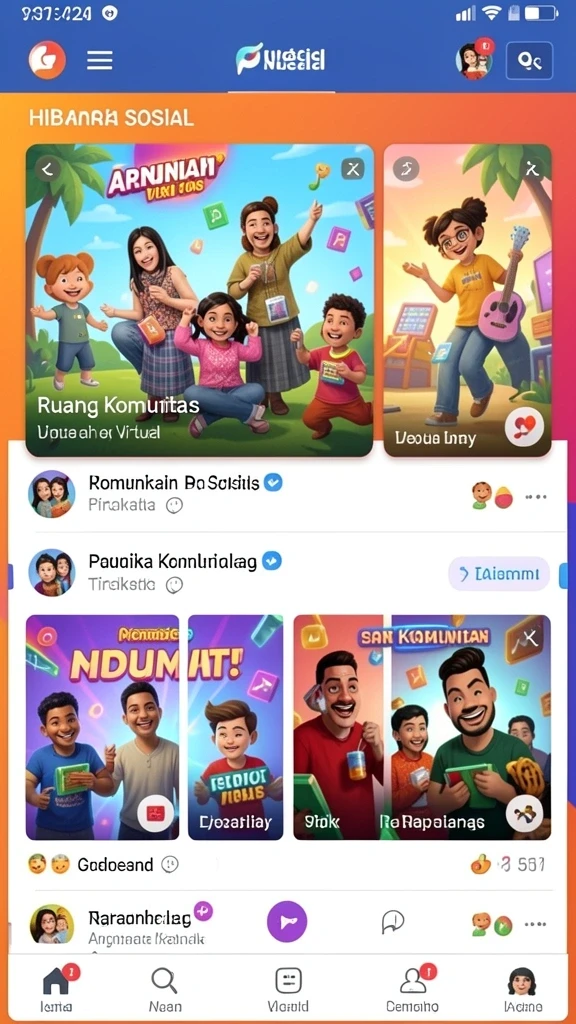 Tampilan antarmuka yang ramah pengguna.