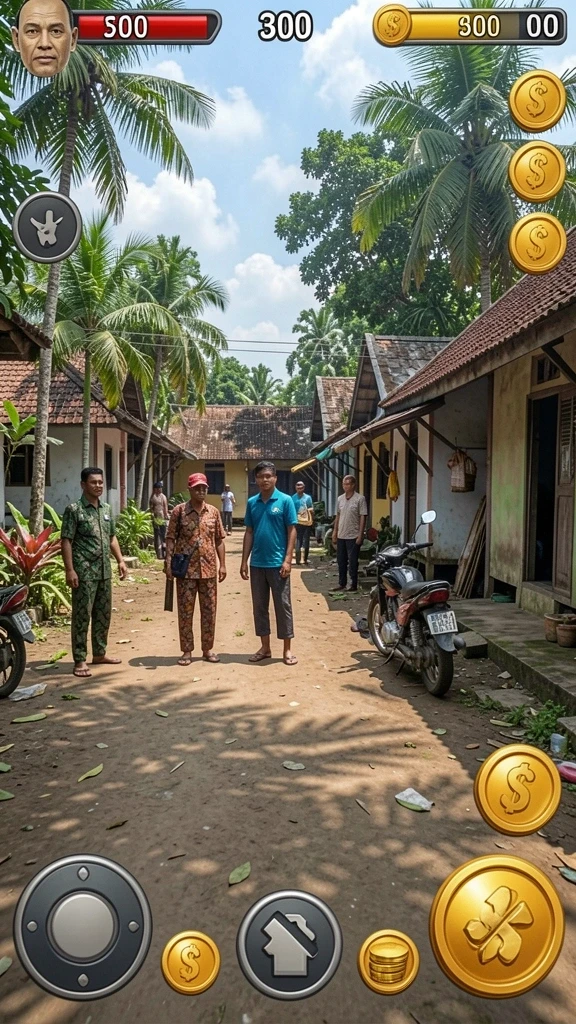 Karakter-kareakter lucu yang bisa dipilih pemain.