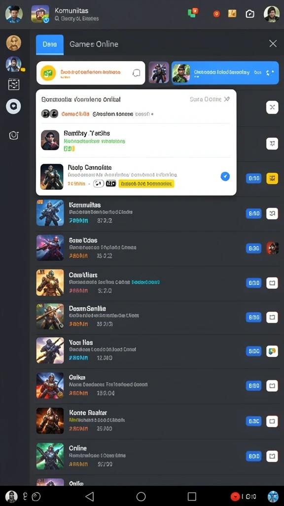 Antarmuka pengguna PIONTOGEL yang modern dan intuitif.