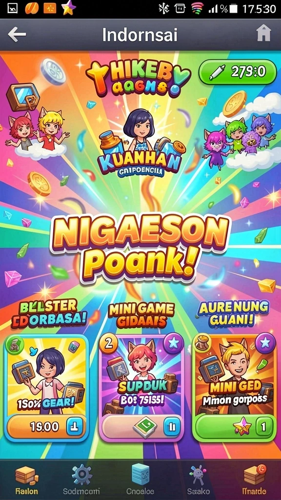 Tangkapan layar menampilkan level baru yang menantang dan seru.