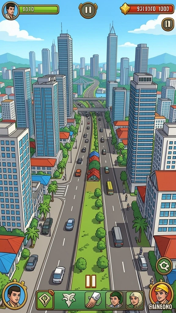 Screenshot 3 menyoroti mode permainan kompetitif yang seru.