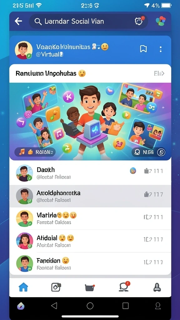 Tampilan antarmuka yang intuitif dan mudah dipahami.