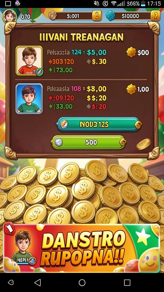 Karakter unik yang dapat Anda temui dalam permainan.
