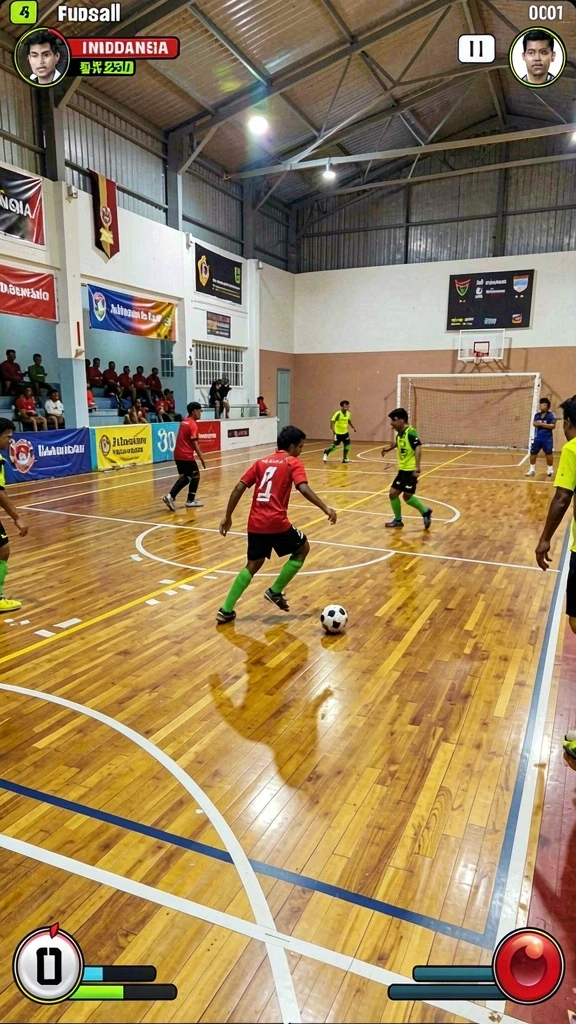 Karakter yang bervariasi dengan kemampuan unik.