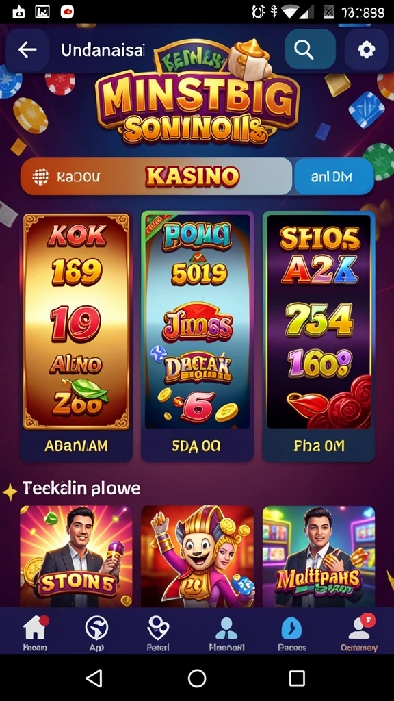 Tampilan utama SVIPSIDN yang menarik dan interaktif.
