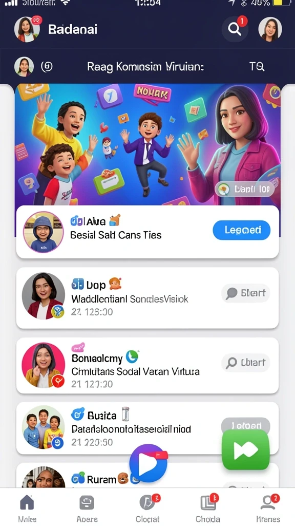 Fitur kolaborasi dengan teman untuk pengalaman bermain lebih seru.