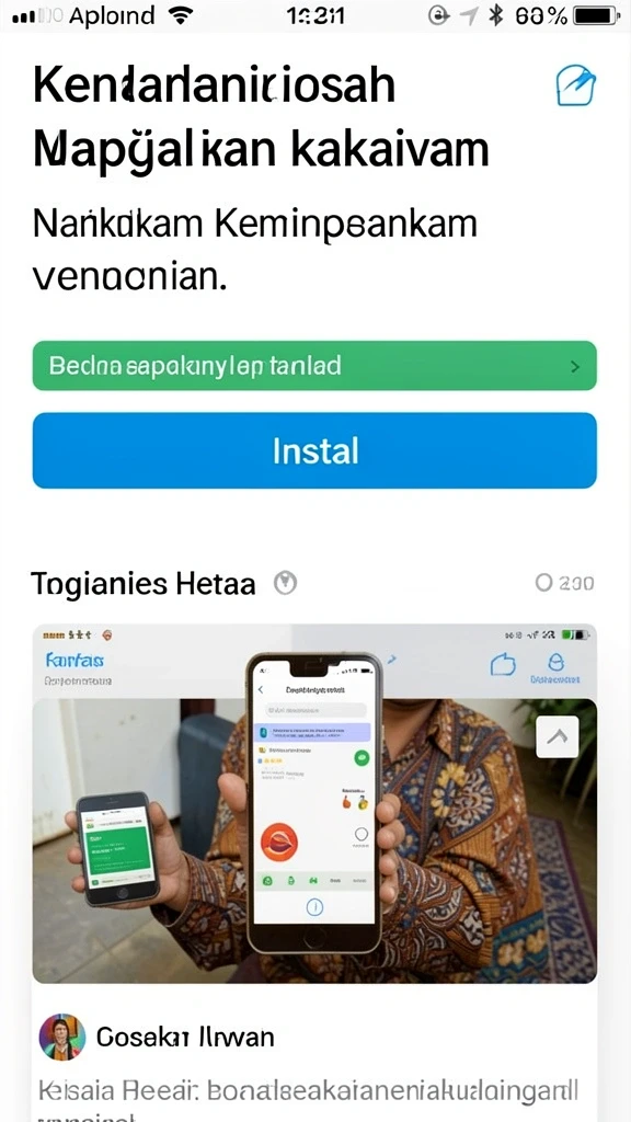 Tampilan antarmuka yang menarik dan mudah dinavigasi.