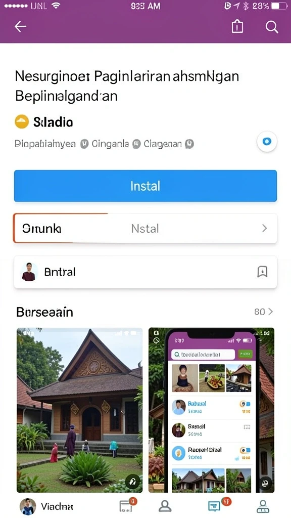 Karakter dengan desain unik dan menarik.