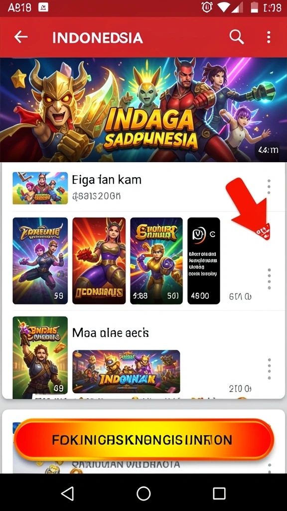 Fitur chat untuk berinteraksi dengan pemain lain.