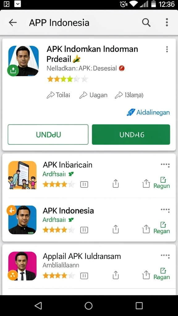 Tampilan awal permainan yang menarik.