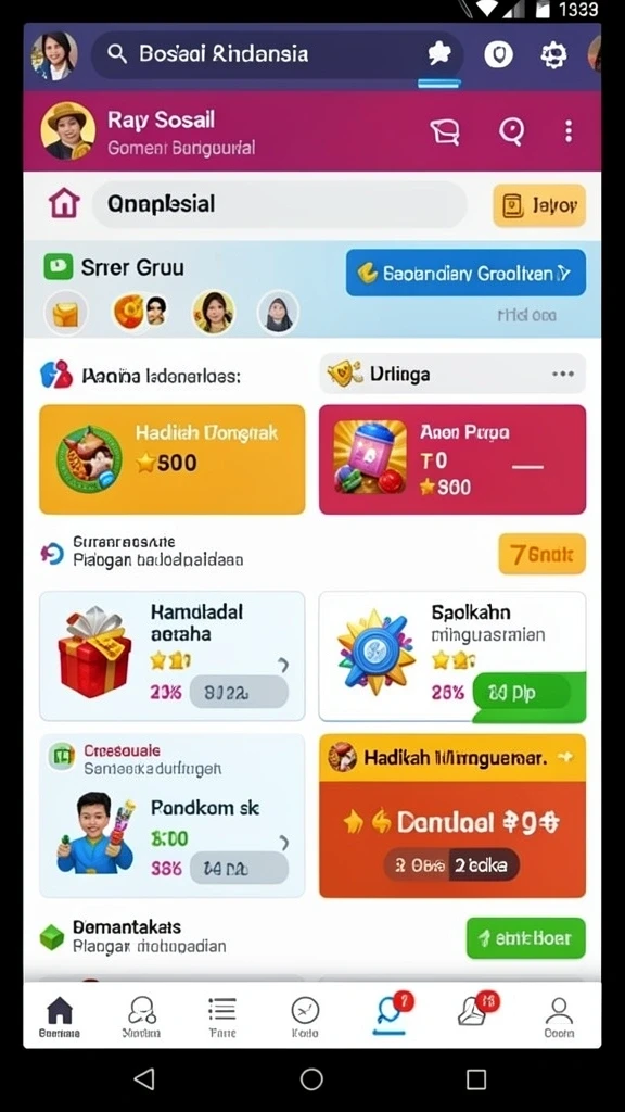 Mode multiplayer yang seru untuk dimainkan bersama teman.